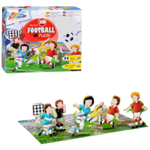 Puzzle Grafix Football 3+/ Numărul de piese: 45 photo 1 Puzzle Grafix Football 3+/ Numărul de piese: 45 photo 1
