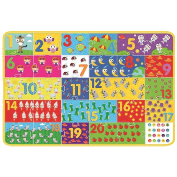 Puzzle Grafix Giant Number Activity 3+/ Numărul de piese: 30 photo 1 Puzzle Grafix Giant Number Activity 3+/ Numărul de piese: 30 photo 1