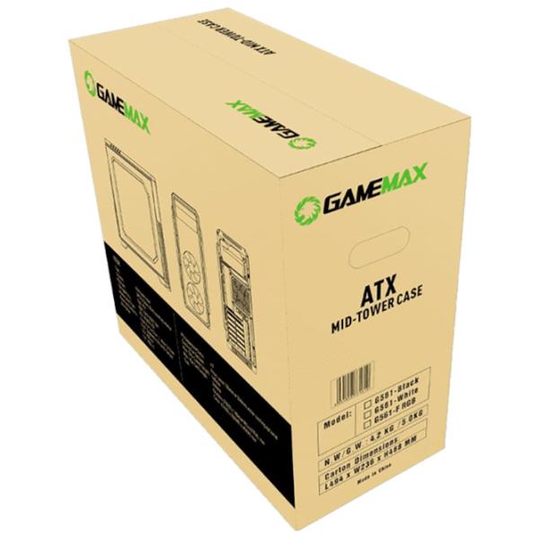 Корпус Gamemax G561-BK Mid Tower / Черный photo 12