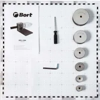 Aparat de sudat țevi din plastic Bort BRS-1000 1000 W / Racord cuplaj photo 5