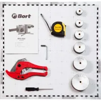 Aparat de sudat țevi din plastic Bort BRS-2000 1500 W / Racord cuplaj photo 5