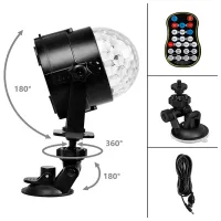 Proiector LightWave Party Dance Charging Magic Ball RGB / 450 lm photo 3