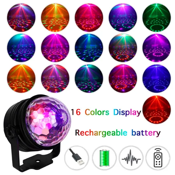 Проектор LightWave Party Dance Charging Magic Ball РГБ / 450 лм photo 6
