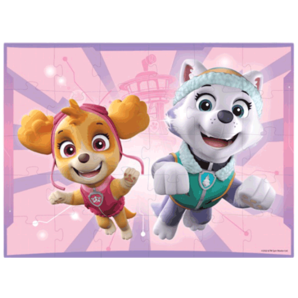 Puzzle DoDo Skye and Everest 3+/ Количество деталей: 30 photo 2 Puzzle DoDo Skye and Everest 3+/ Количество деталей: 30 photo 2