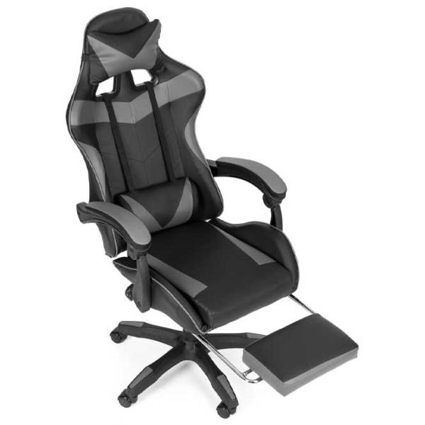 Scaun Gaming Modern Home VGC-7G-2 Black Gray photo 2