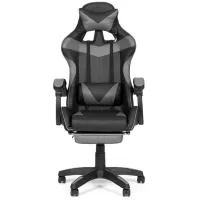 Игровое кресло Modern Home VGC-7G-2 Черный Серый photo 3