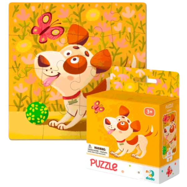 Puzzle DoDo Щенок 3+/ Количество деталей: 16 photo 1