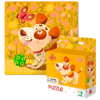 Puzzle DoDo Cățeluș 3+/ Numărul de piese: 16