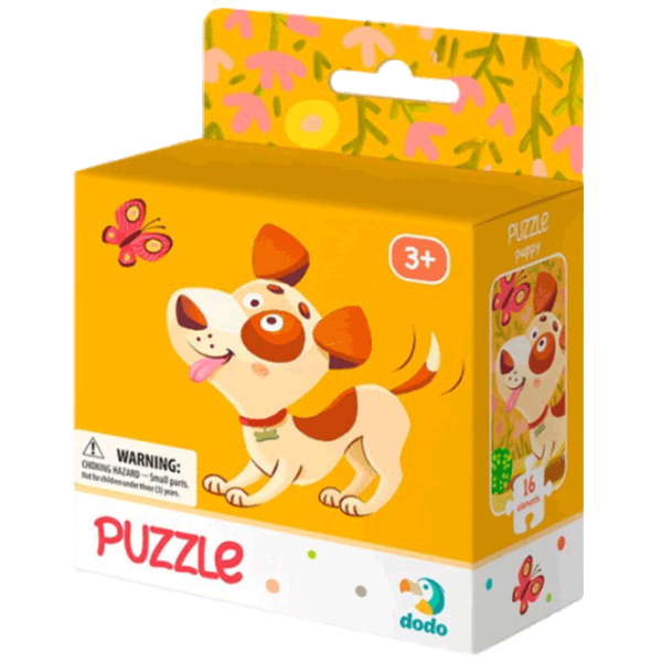 Puzzle DoDo Щенок 3+/ Количество деталей: 16 photo 2