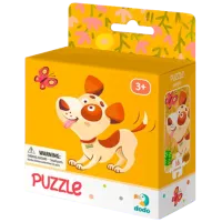 Puzzle DoDo Cățeluș 3+/ Numărul de piese: 16 photo 2