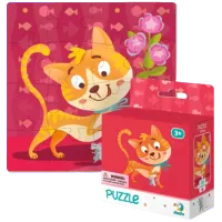 Puzzle DoDo Pisoiaș 3+/ Numărul de piese: 16