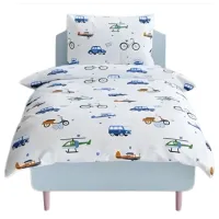 Детское постельное бельё TEP Tepik Turne (019334) Хлопок/ Белый Разноцветный