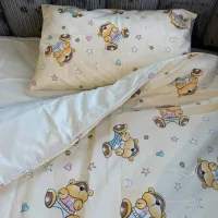 Детское постельное бельё TEP Tepik Bears (019336) Хлопок/ Бежевый Разноцветный