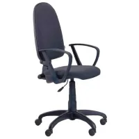 Fotoliu de birou Prestige Lux A2 Stofă/ Dark Gray Black
