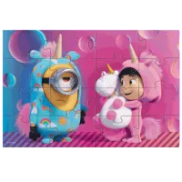 Puzzle DoDo Unicorni 3+/ Numărul de piese: 16 photo 2