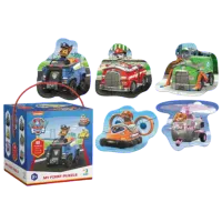 Puzzle DoDo Gata de acțiune 2+/ Numărul de piese: 18