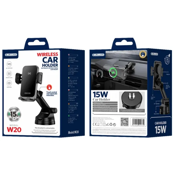 Suport auto Jellico W20 Black photo 6