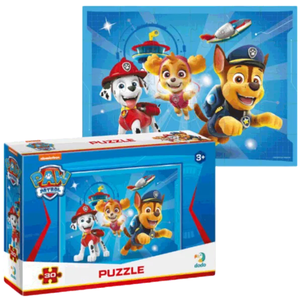 Puzzle DoDo Гонщик, Скай и Маршалл 3+/ Количество деталей: 30 photo 1