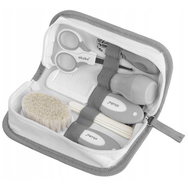 Set pentru îngrijirea bebeluşului Akuku A0015  0+ / Gray photo 1