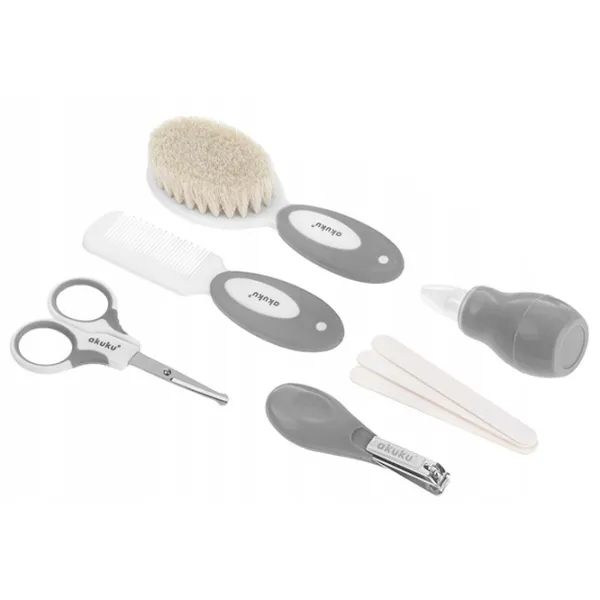 Set pentru îngrijirea bebeluşului Akuku A0015  0+ / Gray photo 2