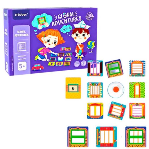 Настольная игра Mideer Aventuri mărețe 5+/ Развитие photo 2