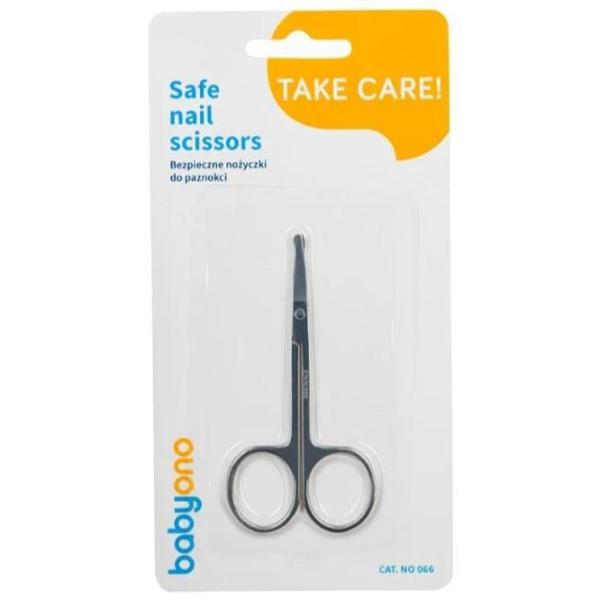 Foarfece pentru copii BabyOno 0066  0+ / Silver photo 2