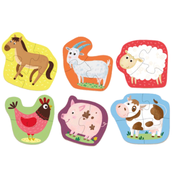 Puzzle DoDo Домашние животные 1.5+/ Количество деталей: 18 photo 3 Puzzle DoDo Домашние животные 1.5+/ Количество деталей: 18 photo 3