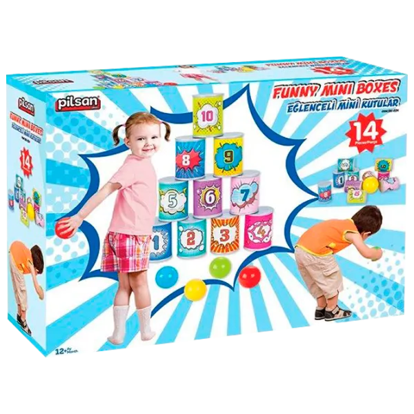 Joc de masă Pilsan Funny Mini Boxes 3+/ Dezvoltare photo 1