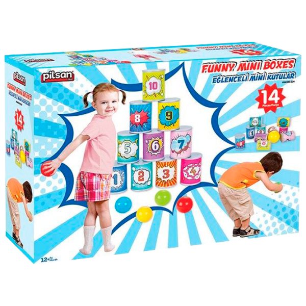 Joc de masă Pilsan Funny Mini Boxes 3+/ Dezvoltare photo 1
