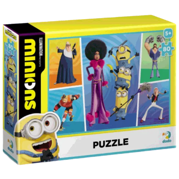 Puzzle DoDo Разоблачение воров 5+/ Количество деталей: 80 photo 1