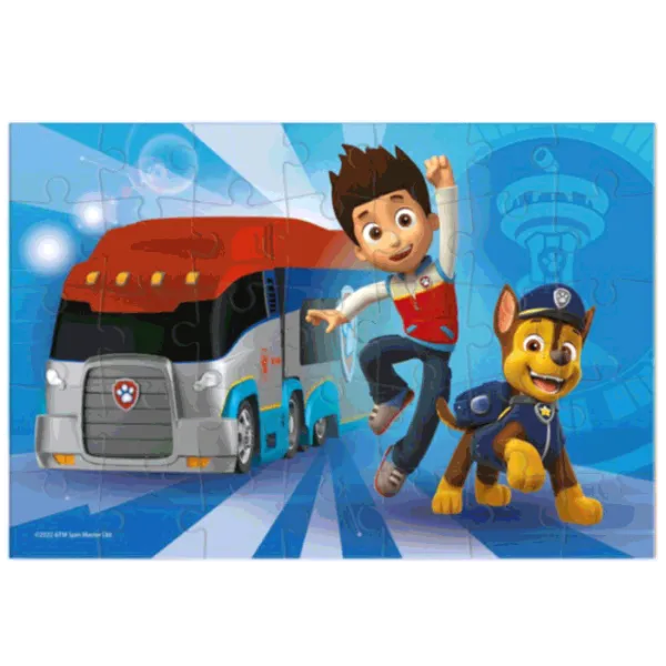 Puzzle DoDo Zik Ryder și Chase 4+/ Numărul de piese: 35 photo 2 Puzzle DoDo Zik Ryder și Chase 4+/ Numărul de piese: 35 photo 2