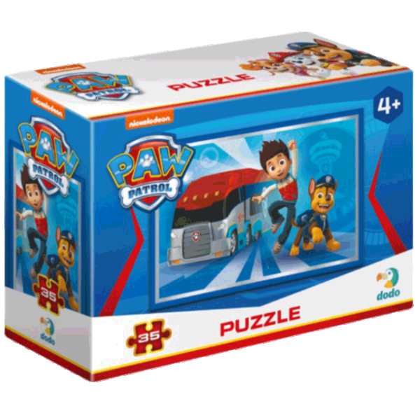 Puzzle DoDo Zik Ryder și Chase 4+/ Numărul de piese: 35 photo 3 Puzzle DoDo Zik Ryder și Chase 4+/ Numărul de piese: 35 photo 3
