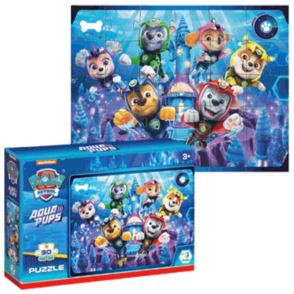 Puzzle DoDo Подводные щенята 3+/ Количество деталей: 30 photo 1 Puzzle DoDo Подводные щенята 3+/ Количество деталей: 30 photo 1