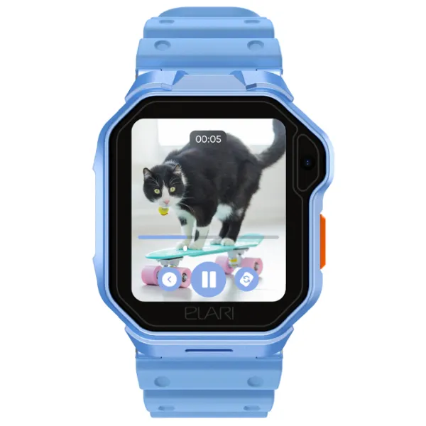 Детские часы Elari KidPhone 4G Techno 1.76"/ Синий photo 2