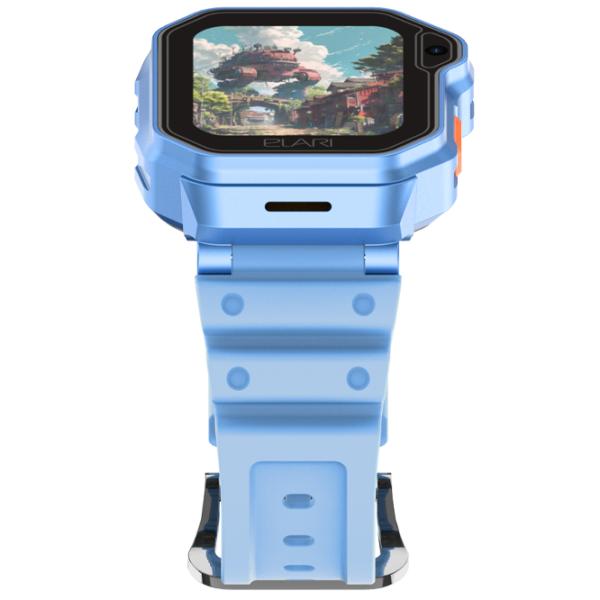 Детские часы Elari KidPhone 4G Techno 1.76"/ Синий photo 4