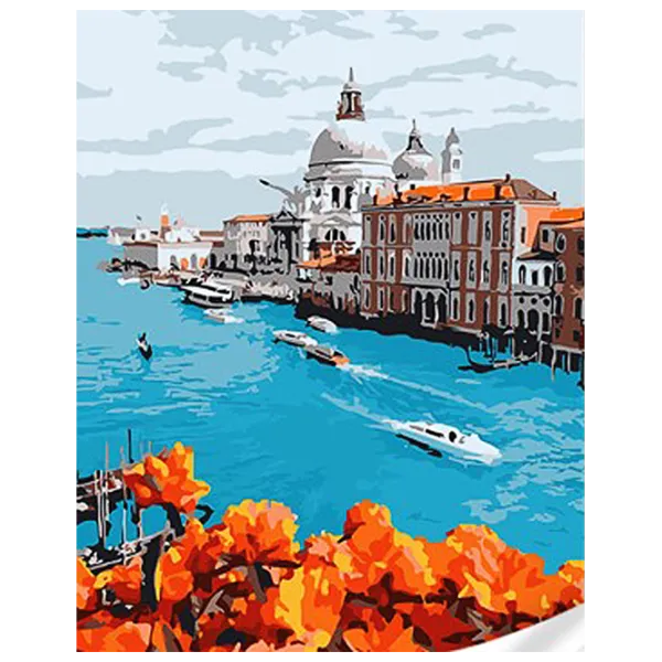 Pictură pe numere Strateg Veneția – orașul pe apă SS1038 40 x 30 cm / Verticală photo 1 Pictură pe numere Strateg Veneția – orașul pe apă SS1038 40 x 30 cm / Verticală photo 1