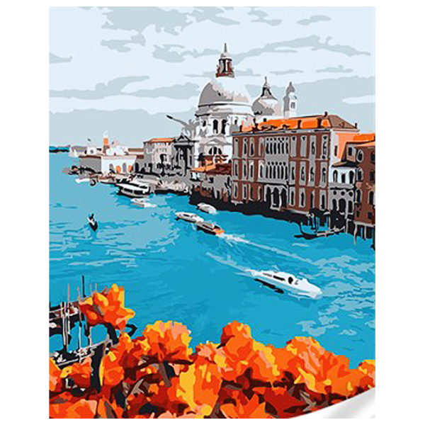 Pictură pe numere Strateg Veneția – orașul pe apă SS1038 40 x 30 cm / Verticală photo 1 Pictură pe numere Strateg Veneția – orașul pe apă SS1038 40 x 30 cm / Verticală photo 1