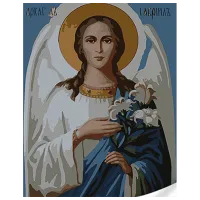 Картина по номерам Strateg Архангел Гавриил SS1110 40 x 30 cm / Вертикальная