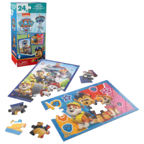 Puzzle Spin Master Patrula catelusilor 2+/ Количество деталей: 24 photo 1