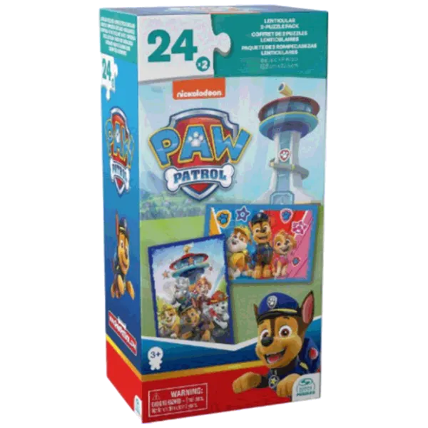 Puzzle Spin Master Patrula catelusilor 2+/ Количество деталей: 24 photo 2