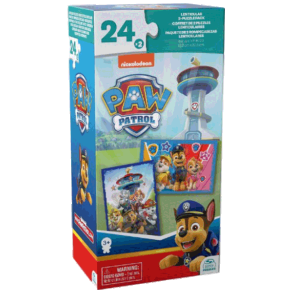 Puzzle Spin Master Patrula catelusilor 2+/ Количество деталей: 24 photo 2