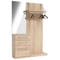 Комплект для прихожей Indart SET DE MODULE 03 ДСП / Сонома