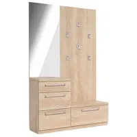 Комплект для прихожей Indart SET DE MODULE 05 ДСП / Сонома