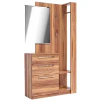 Шкаф для прихожей Indart ANTREU 01 ДСП / Wood 