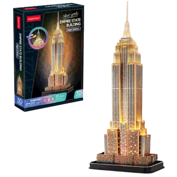 Puzzle CubicFun EMPIRE STATE BUILDING / Количество деталей: 37 photo 1