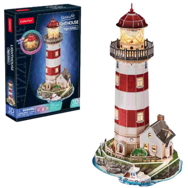 Puzzle CubicFun Маяк / Количество деталей: 72 photo 1