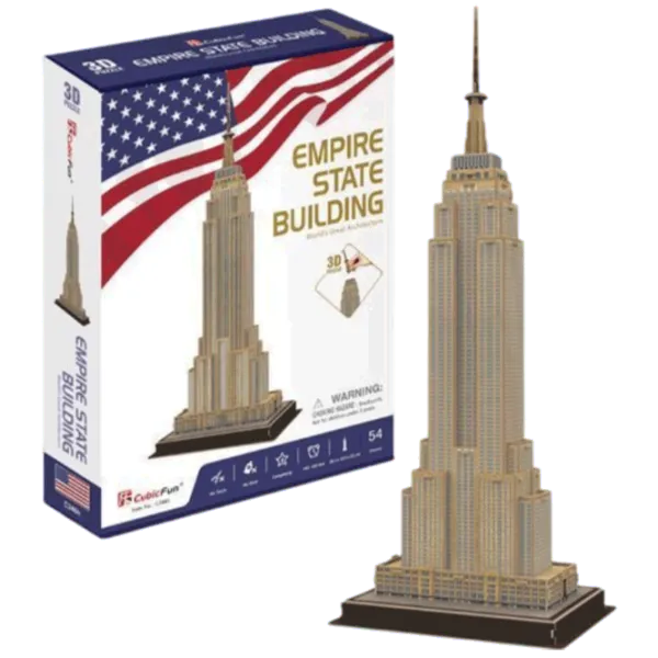 Puzzle CubicFun EMPIRE STATE BUILDING 6+/ Количество деталей: 54 photo 1