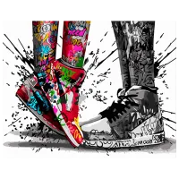 Картина по номерам Strateg Любовь в Jordan SS6789 40 x 30 cm / Горизонтальная