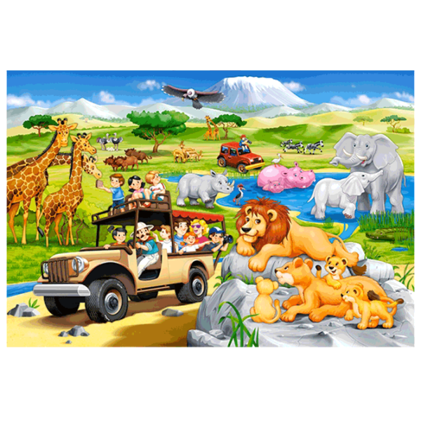 Puzzle Castorland B-040322 4+/ Numărul de piese: 20 photo 2