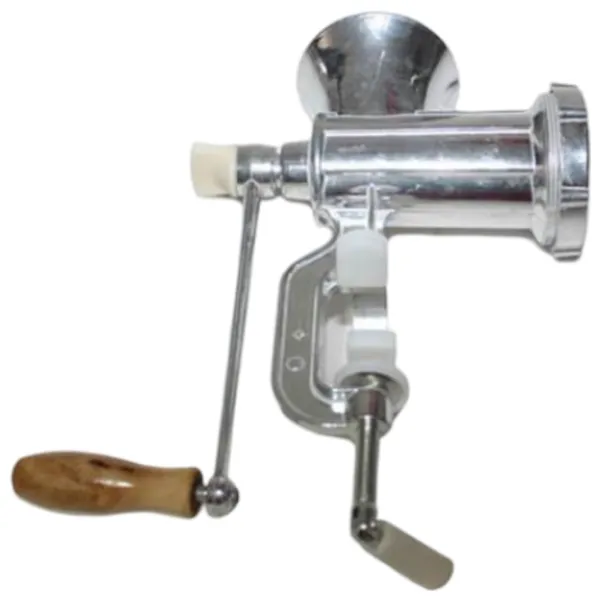 Mașină de tocat carne manuală Micul Fermier GF-0173  / / Silver photo 4